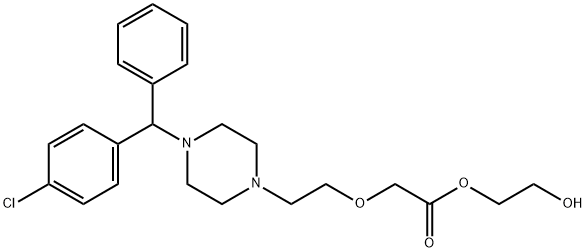 西替利嗪乙二醇酯杂质, 324047-29-2, 结构式