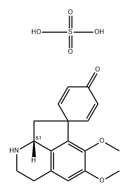 stephaglabrine 化学構造式