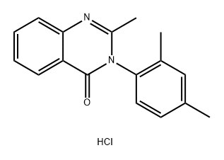Methylmethaqualone Structure