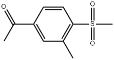 1-[3-Methyl-4-(methylsulfonyl)phenyl]ethanone|