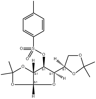 1,2:5,6-Di-O-isopropylidene-3-O-toluenesulfonyl-alpha-D-glucofuranose, NSC 14163 Structure
