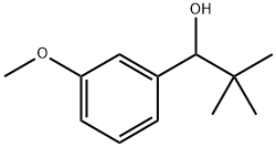 Benzenemethanol, α-(1,1-dimethylethyl)-3-methoxy- Struktur