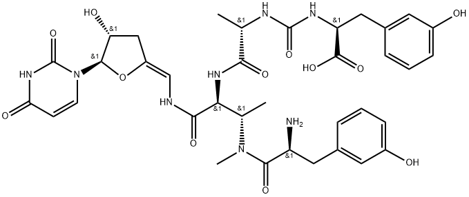 帕西达霉素 5T, 328110-92-5, 结构式