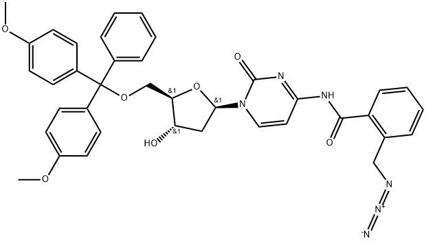 Cytidine, N-[2-(azidomethyl)benzoyl]-5'-O-[bis(4-methoxyphenyl)phenylmethyl]-2'-deoxy-