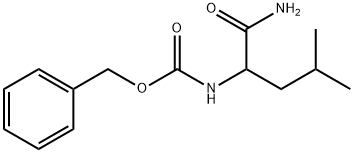 Carbamic acid, (1-carbamoyl-3-methylbutyl)-, benzyl ester, DL- (8CI) Struktur