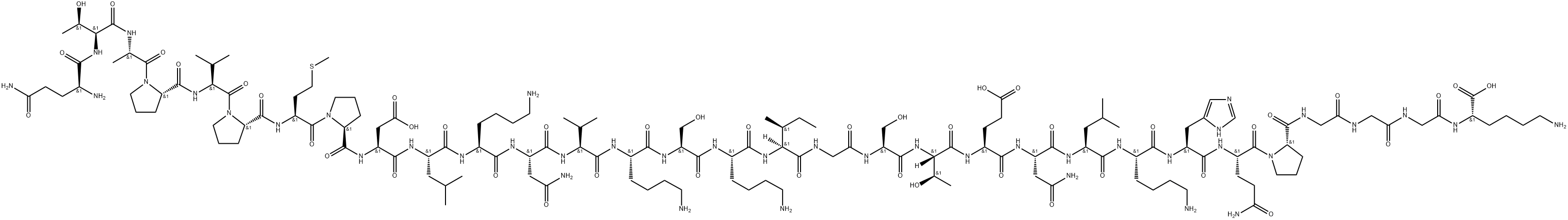 Tau Peptide (244-274) (Repeat 1 Domain) Structure