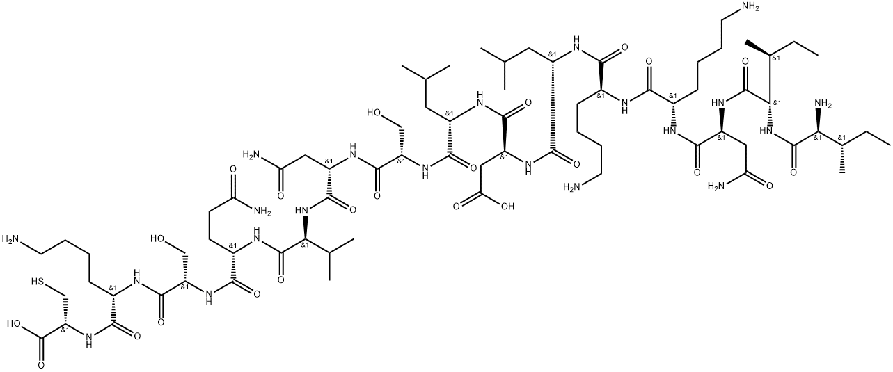 TAU PEPTIDE (277-291), 330456-40-1, 结构式