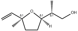 (βR,2R,5S)-β,5-Dimethyl-5β-vinyltetrahydrofuran-2β-ethanol 结构式