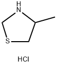 4-Methyl-1,3-thiazolidine hydrochloride,33174-89-9,结构式