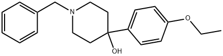 4-(4-Ethoxyphenyl)-1-(phenylmethyl)-4-piperidinol 结构式