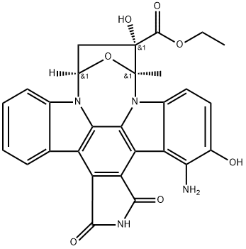 吲卡唑他汀 B, 334831-87-7, 结构式