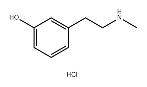 Phenol, m-(2-(methylamino)ethyl)-, hydrochloride Struktur