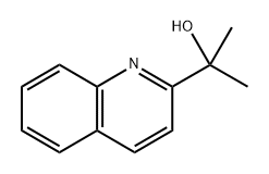 2-(喹啉-2-基)丙-2-醇,33696-40-1,结构式