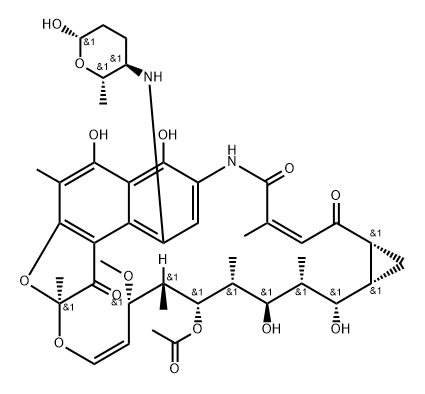 1,4-Didehydro-1-deoxo-4,35-dihydro-1-hydroxytolypomycin Y Structure