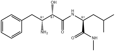 Benzenebutanamide, β-amino-α-hydroxy-N-[(1S)-3-methyl-1-[(methylamino)carbonyl]butyl]-, (αS,βR)-, 339186-54-8, 结构式