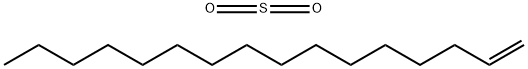 聚(1-十六碳烯-砜),33991-01-4,结构式
