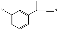 Benzeneacetonitrile, 3-bromo-α-methyl- Structure