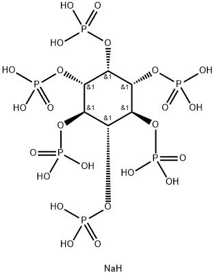 Myo-inositol, hexakis(dihydrogen phosphate), heptasodium salt Structure
