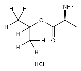 (S)-Isopropyl-2-aminopropanoate-d7 Hydrochloride Structure