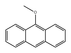 Anthracene, 9-methoxy-, radical ion(1-) (9CI) Structure