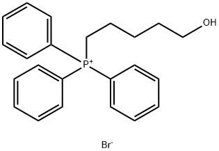 (5-羟基戊基)三苯基溴化膦 结构式