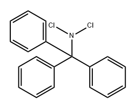 BenzeneMethanaMine, N,N-dichloro-a,a-diphenyl- Structure
