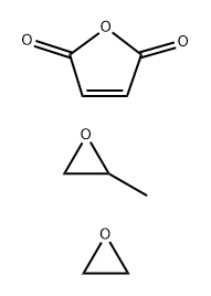 2,5-呋喃二酮与甲基环氧乙烷烷和环氧乙烷的聚合物 结构式