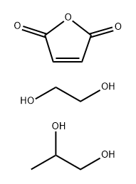 2,5-呋喃二酮与1,2-乙二醇和1,2-丙二醇的聚合物,35064-90-5,结构式