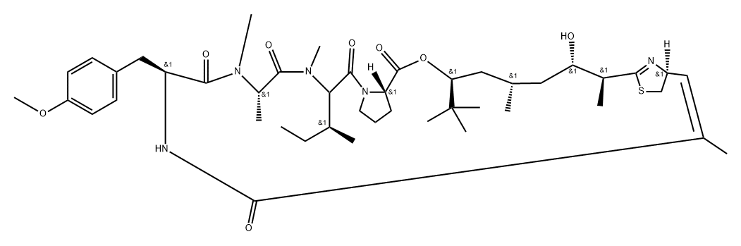 アプラトキシンA 化学構造式