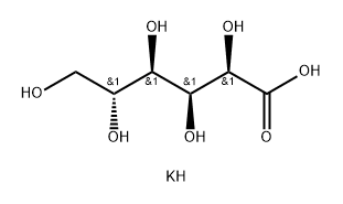 potassiumD-gluconate Struktur