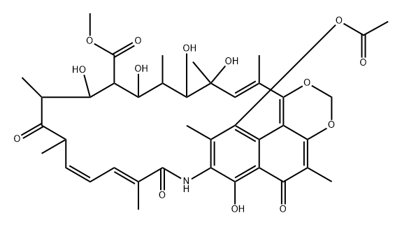 17-Deoxy-17-oxostreptovaricinoic acid methyl ester|