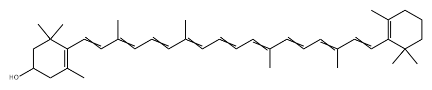 BETA-CRYPTOXANTHIN,35454-73-0,结构式