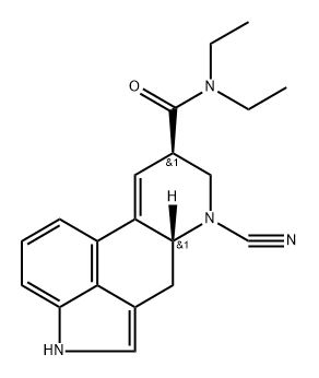 N-Cyanonor-LSD Struktur
