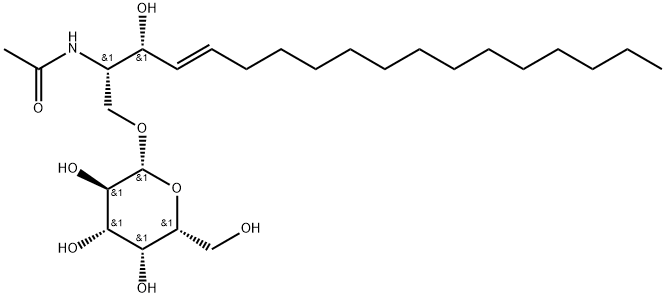 N-acetylpsychosine, 35823-61-1, 结构式