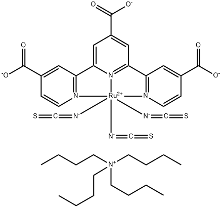N749ブラック色素 化学構造式