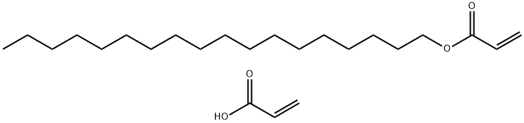 丙烯酸/硬脂醇丙烯酸酯共聚物, 36120-03-3, 结构式