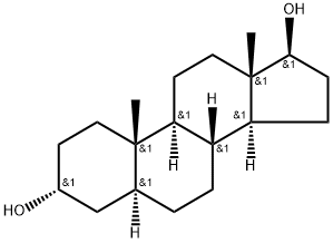 d3-5α-Androstane-3α,17β-diol Struktur