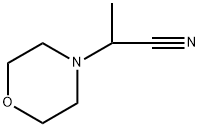 α-Methyl-4-morpholineacetonitrile Structure