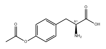 L-TYROSINE, ACETATE (ESTER, HOMOPOLYMER) Struktur
