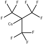 Cesium, [2,2,2-trifluoro-1,1-bis(trifluoromethyl)ethyl]- (9CI)