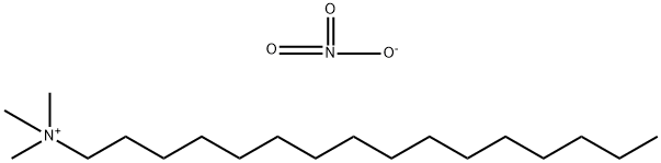 1-十六铵,N,N,N-三甲基-硝酸盐 (1:1), 37114-85-5, 结构式