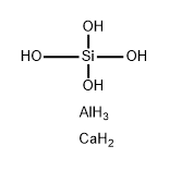 aluminium calcium silicate(2:1:2) Struktur