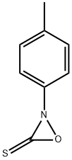 Oxaziridinethione,  (4-methylphenyl)-,  radical  ion(1+)  (9CI) 化学構造式