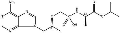 Tenofovir Alafenamide O-Desphenyl Impurity Structure