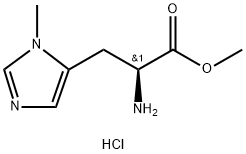 Methyl Nπ-methyl-L-histidinate dihydrochloride Structure