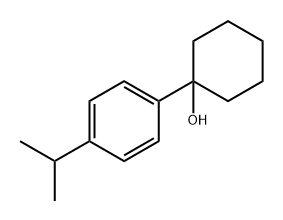 1-(4-异丙基苯基)环己醇 结构式