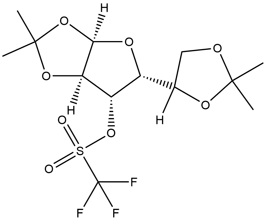 α-D-xylo-Hexofuranose, 1,2:5,6-bis-O-(1-methylethylidene)-, 3-(1,1,1-trifluoromethanesulfonate), (5ξ)-