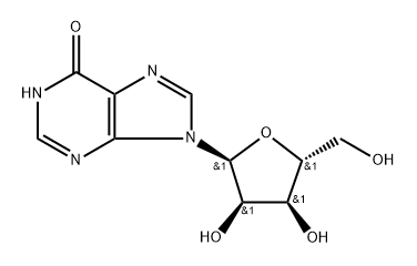 肌苷杂质5(Α-肌苷) 结构式