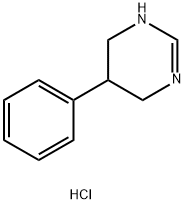 5-phenyl-1,4,5,6-tetrahydropyrimidine hydrochloride 1/2H2O Struktur
