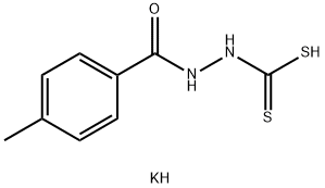 Benzoic acid, 4-methyl-, 2-(dithiocarboxy)hydrazide, potassium salt (1:1)